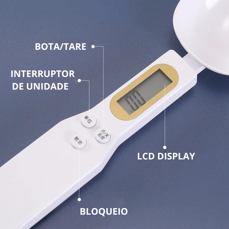 Colher de Medição Eletrônica