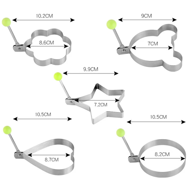 Molde de Ovo - 5pcs